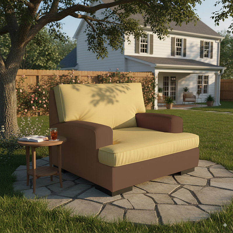 Coussin de remplacement pour chaise d'extérieur Sunbrella