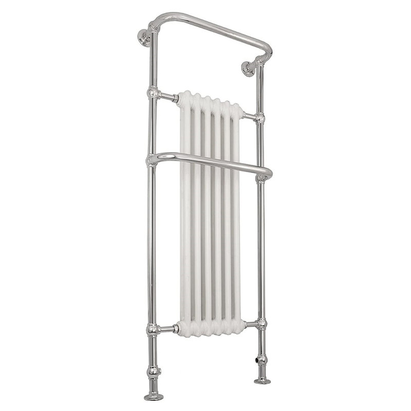 Ashendon Traditional Towel Rail Heated Towel Rails, White