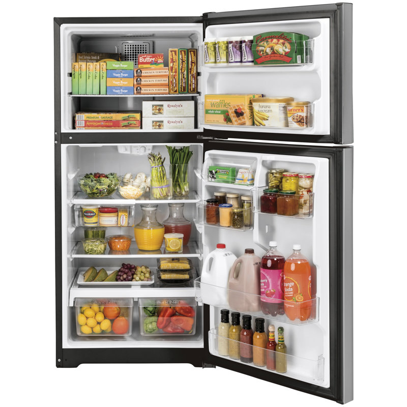 30" Top Freezer Energy Star 19.1 cu. ft. Refrigerator, Stainless Steel