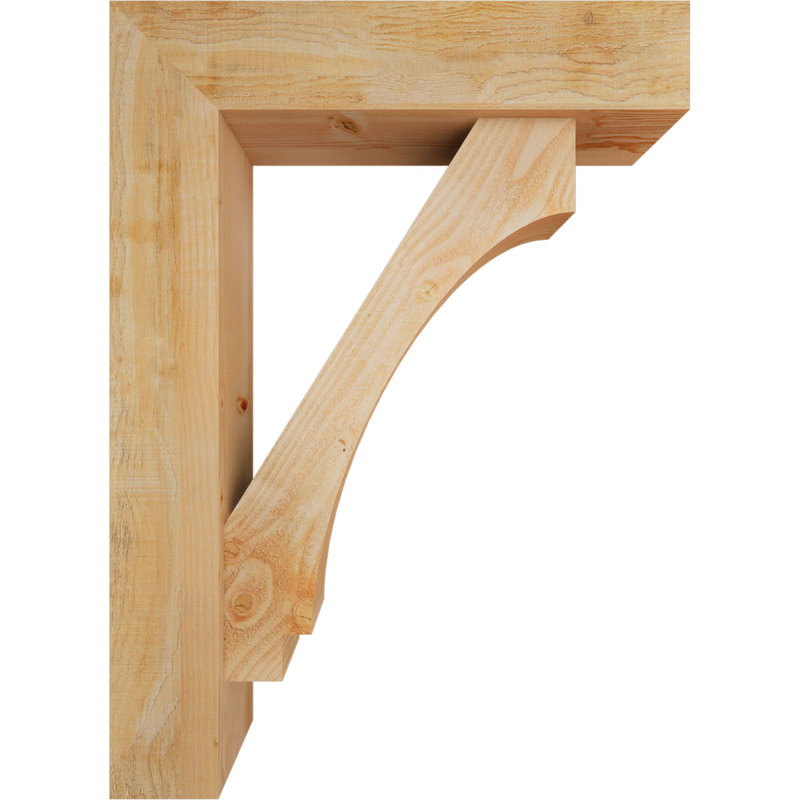 Support de bloc impérial avec entretoise décalée, 44 x 32, Sapin Douglas de l 8 po (scié brut)