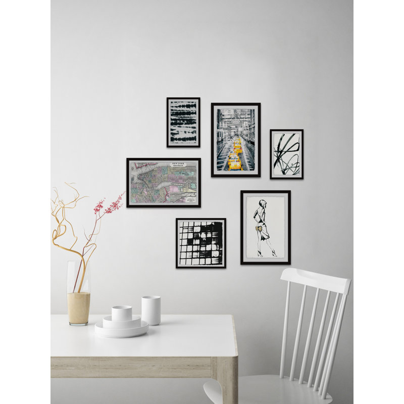 'imbriqué fabriqué' hexaptych