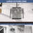 18 Inch Undermount Kitchen Sink 16 Gauge Stainless Steel Single Bowl ADA Kitchen Sink with Sink Grid and Drain Assembly