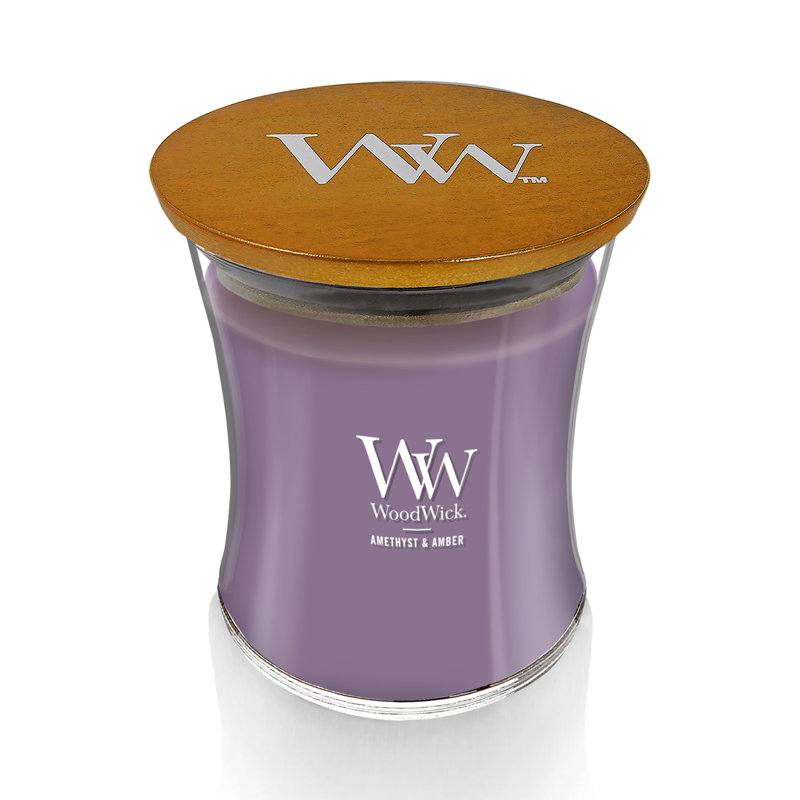 Ebern Designs Amethyst & Amber Medium  Candle