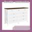 Commode 9 tiroirs 55 po Rustic-2067042337
