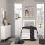 Commode 5 tiroirs avec pieds en métal