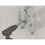INVISIA Toilet Roll Holder 13", Designer Luxury Grab Bar 2-in-1 (500 lb. Capacity)