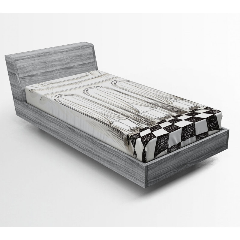Microfiber Fitted Sheet, Queen Fitted Sheet