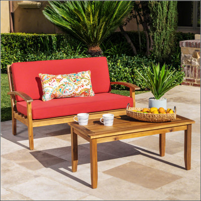 Causeuse et table basse Peyton
