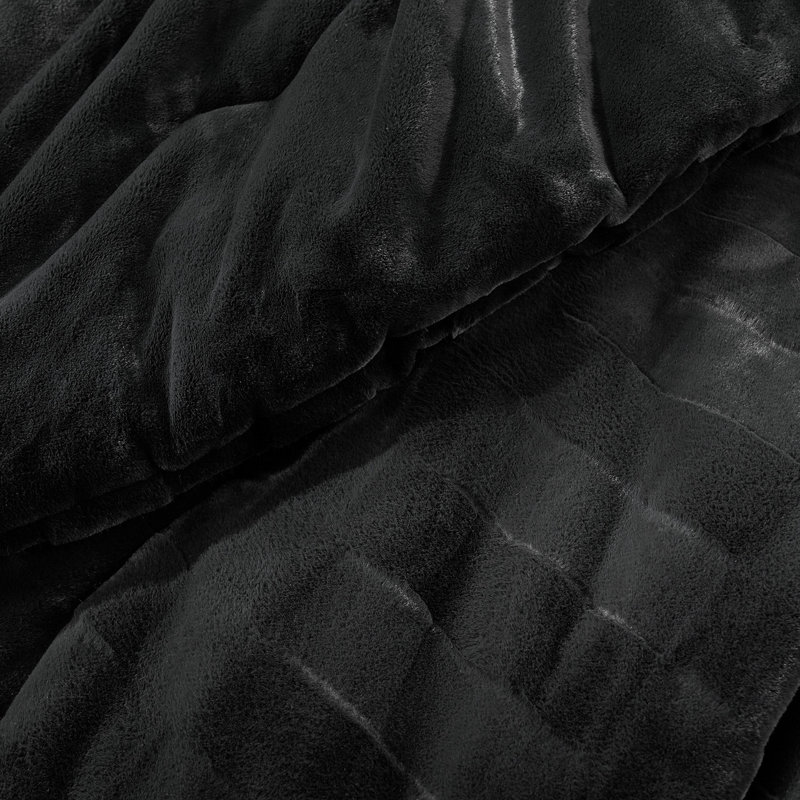 Better Than Anesthesia 2X - Coma Inducer® Comforter Set, Black Robe, Queen