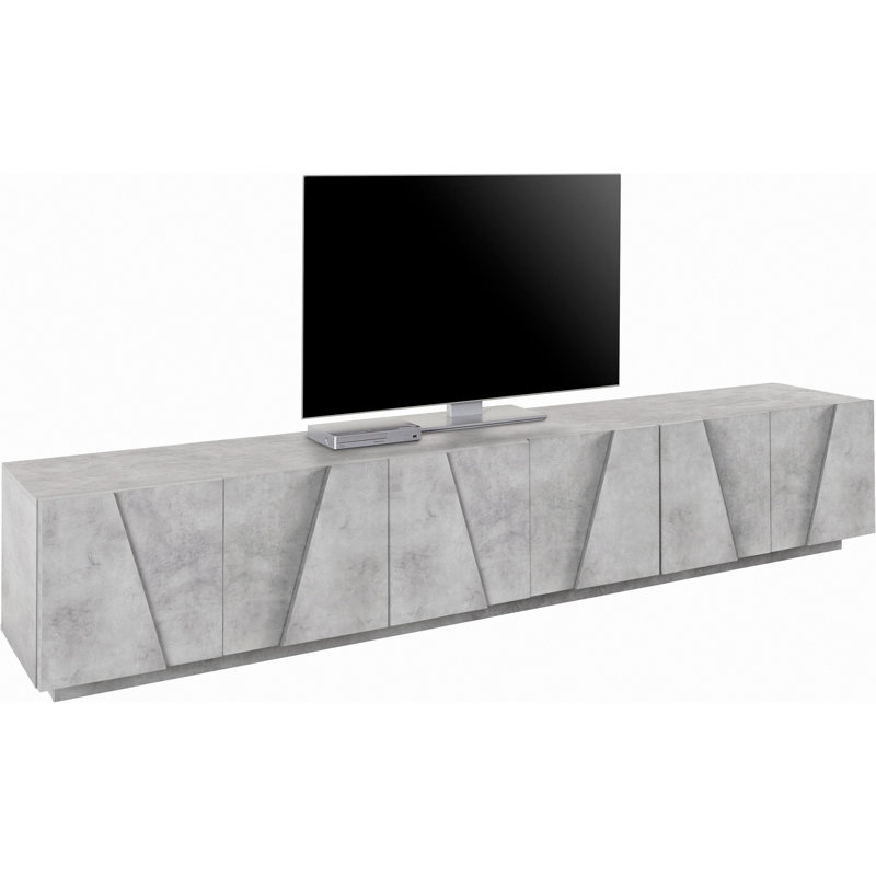 Cernobbio TV Stand for TVs up to 88", Grey