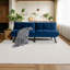 Navy Blue Convertible Folding Modern Sofa Bed – Stylish 2-Seater Sofa & Bed Combo for Small Spaces-5801346