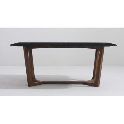 Table de salle à manger en bois massif Masha