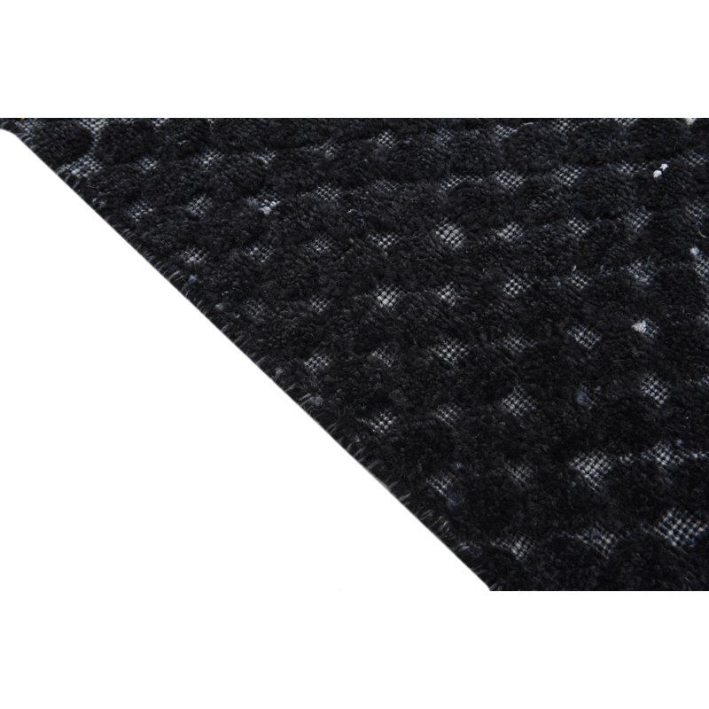 Tapis noir 5x8 Pham