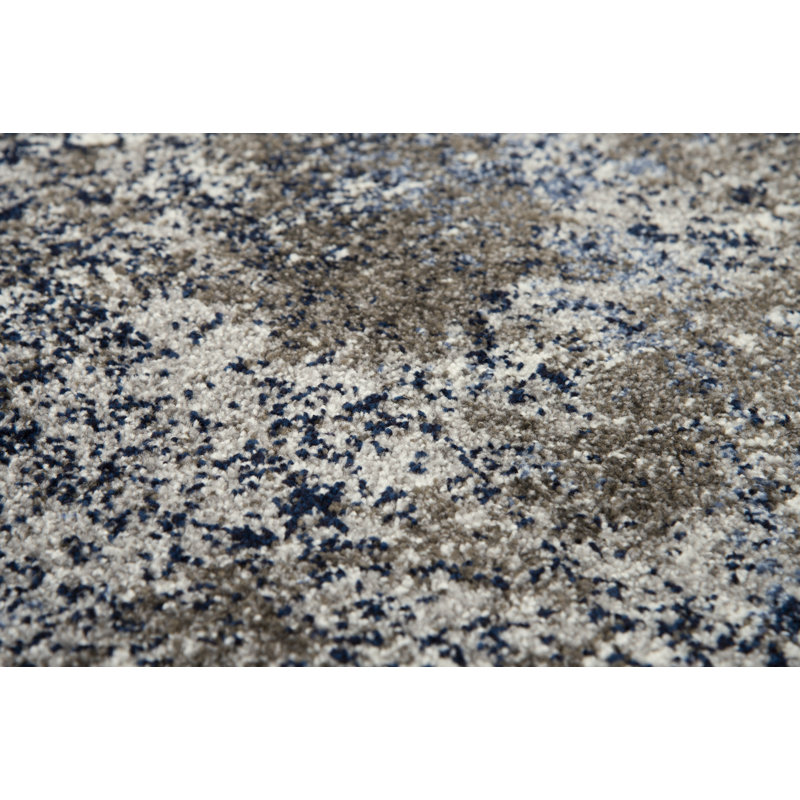 Barger Abstract Indoor Rug, Rectangle 3'11" x 5'6"