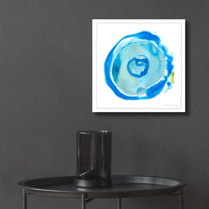 Art mural en verre épique «Nebulae 2» par Alicia Ludwig, 12 po x 12 po