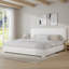 Lit plateforme tapissier Bensu Boucle-2123586223-2123586220