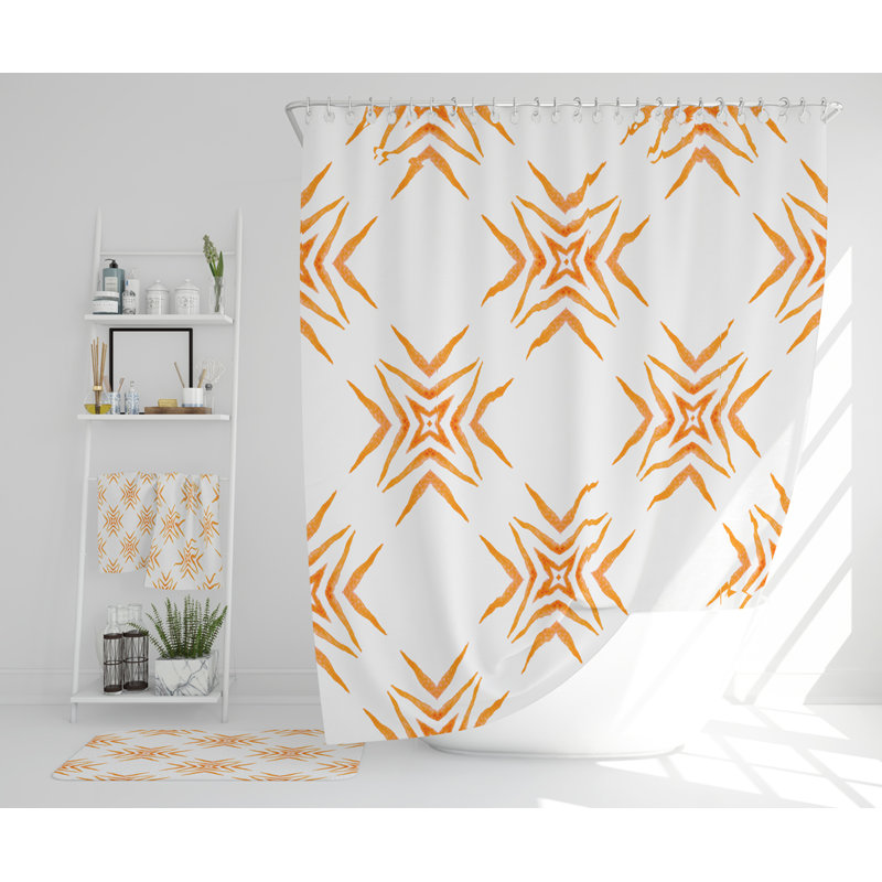 Nataliyah Polyester Shower Curtain Set