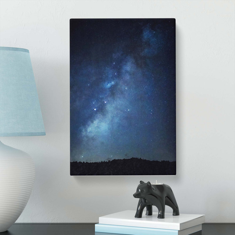 Starry Sky In Abstract - Wrapped Canvas, 76cm H x 50cm W x 3cm D