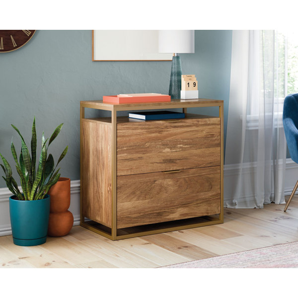 Sauder International Lux 2 - Drawer End Table | Wayfair