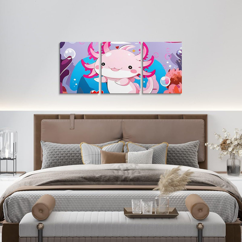 3 Piece Wrapped Canvas Wall Art