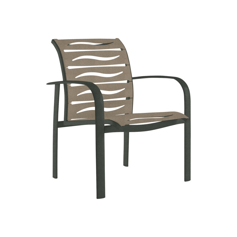 Laguna Beach EZ Span™ Outdoor Dining Armchair, Mocha, Moab