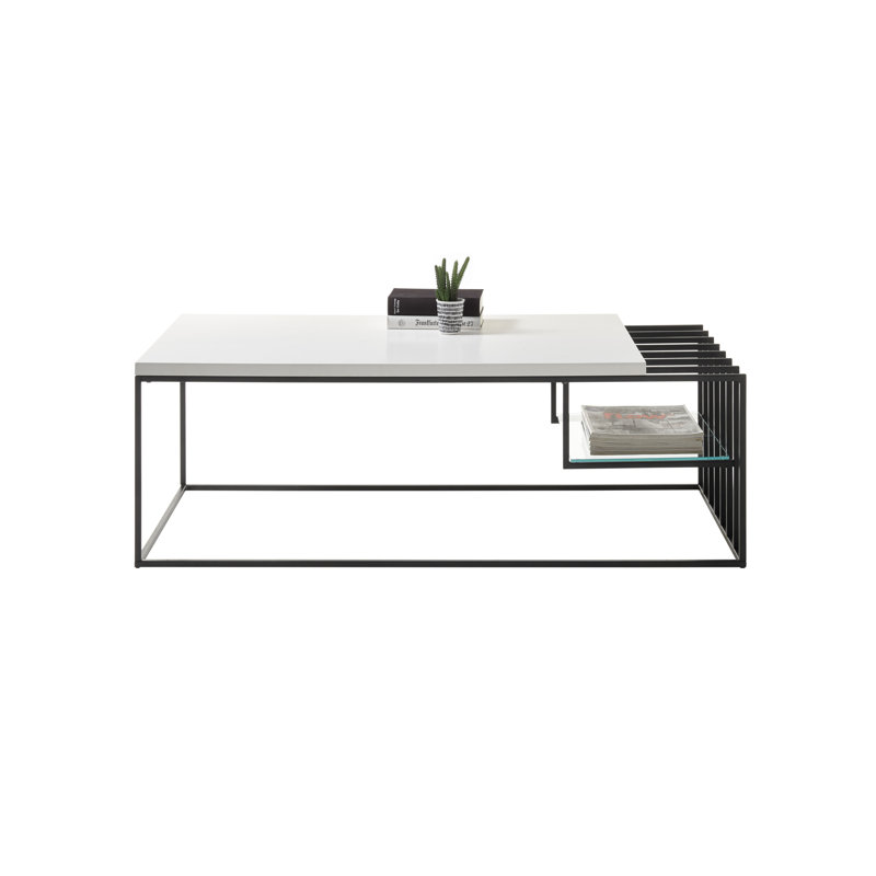 Frame Coffee Table, White