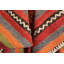 Tapis en laine à motif géométrique Kilim