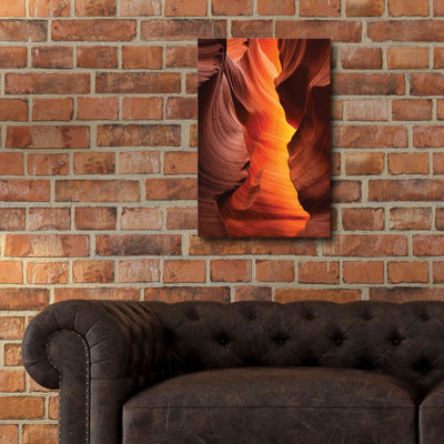  «A Moment on Memory Lane» par Chuck Pinson, art mural en verre acrylique, 16 po x 24 po