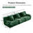 Boneless Sofa,3 Seat High-Quality Teddy Fabric,Anti-Slip Design,No Assembly Curved Armrests Streamlined,32D High Density Sponge For Living Rooms Bedrooms Reading Nook-2061538510-2047302585