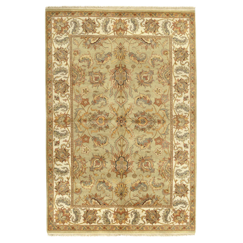 Handmade Wool Oriental Area Rug