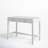 Elin Solid Wood Desk, White