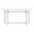 Wood Console Table with Trestle Base-19051580-10751609