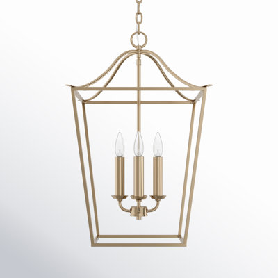 Luminaire suspendu 4 lumières Heidrun