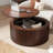 Ansel 31.5" Lift Top Coffee Table With Storage, Round Solid Wood Coffee Table-343435183