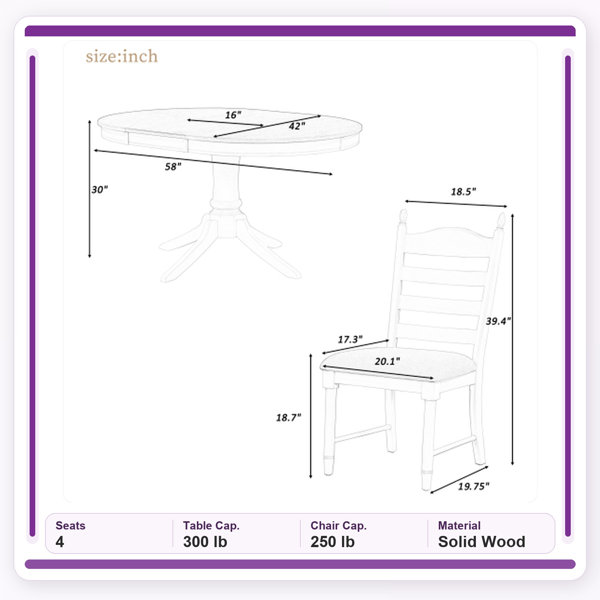 Dimensions du produit