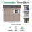 Classic Workshop Outdoor Wood Storage Shed-1000633573-999968854