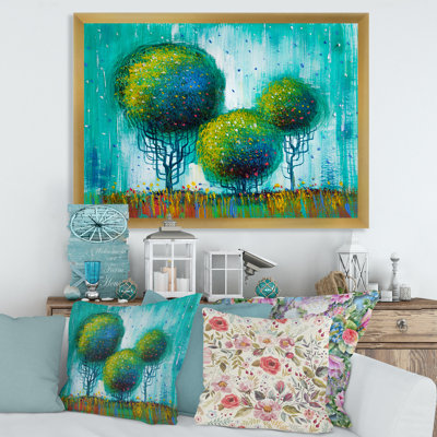 " Trees Impressionist Landscape II "