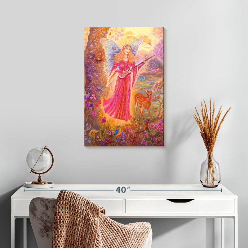 Kelan Spring Song, 24" H x 16" W