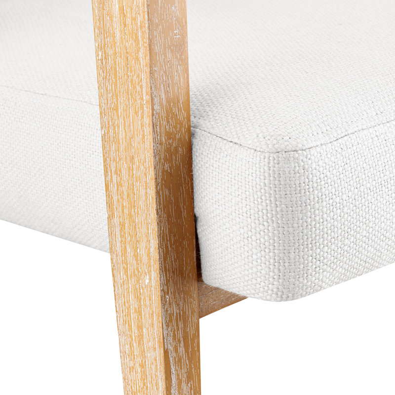 Edward Linen Armchair, Natural