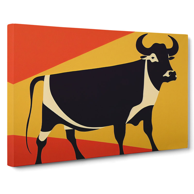 Cow Abstract Vol.3 - Wrapped Canvas, 40cm H x 60cm W x 3cm D