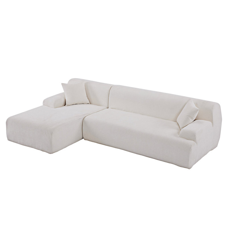 L-Shape Modular Sectional Sofa, Beige