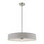 Lustre cylindrique 1 lumière à abat-jour Silke-1681357540