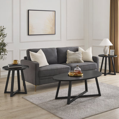 Ensemble de tables basses 3 pièces Modern Harmony