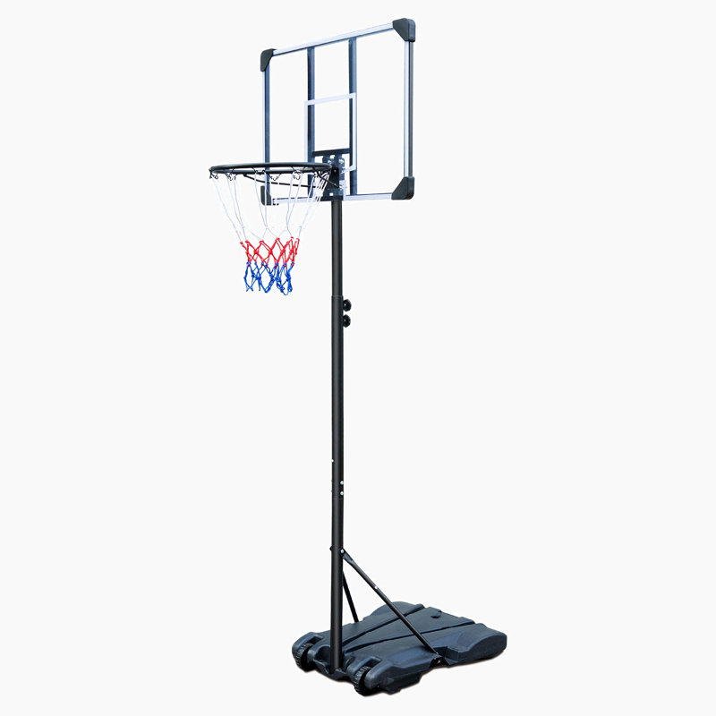 Panier de basketball en acier portable à hauteur ajustable