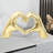 Love Finger Gesture Statue Modern Art Sculpture-735519407