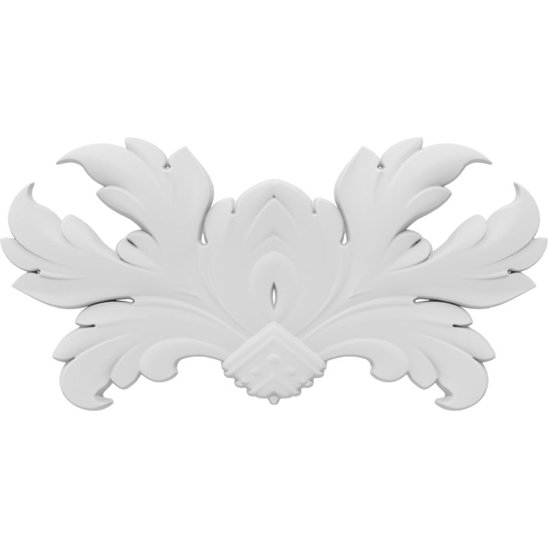 Rosette Geneva, H 5 po x l 10 po x P 0,88 po