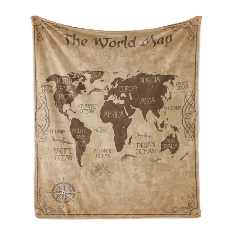 Hand Woven Throw Blanket, 50" x 70"