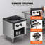 Commercial Gas Range Stove 1 Burner Countertop Cooking Hot Plate Kitchen