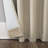 Velvet Noise Reducing Thermal Extreme 100% Blackout Back Tab Curtain Panel-1630679074-1630679101