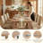 Extendable Kitchen Dining Table, 54"-85" Expandable Rectangular Dinner Table for 4-10 People, Modern Rectangular Dining Table with Sturdy Wood Frame & Waterproof Tabletop, Natural-1456958461